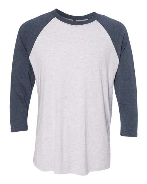 Load image into Gallery viewer, Indigo Sleeves/ Heather White Body