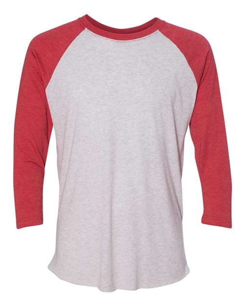 Load image into Gallery viewer, Vintage Red Sleeves/ Heather White Body