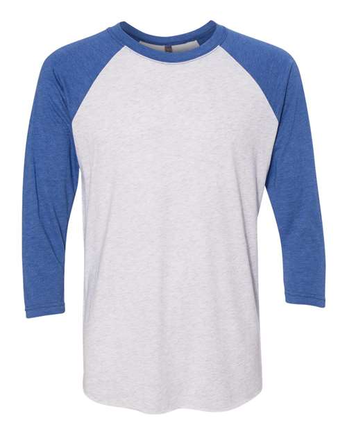 Load image into Gallery viewer, Vintage Royal Sleeves/ Heather White Body