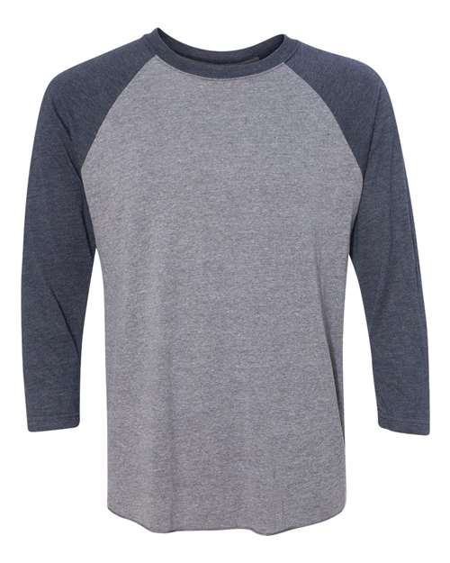Load image into Gallery viewer, Vintage Navy Sleeves/ Premium Heather Body