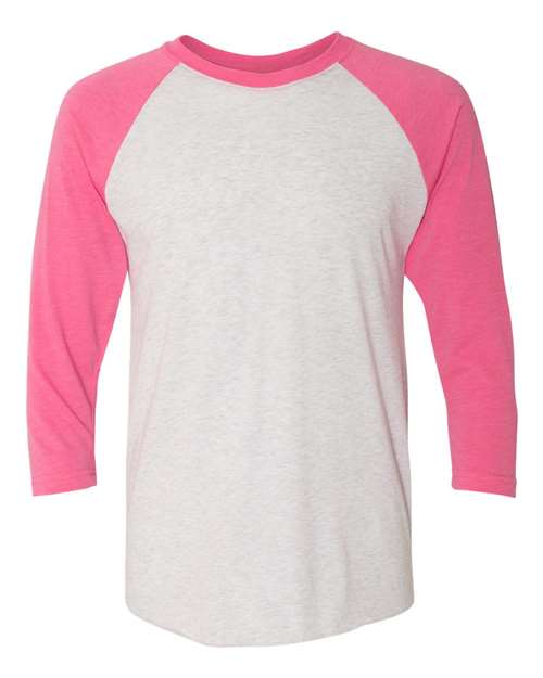 Load image into Gallery viewer, Vintage Pink Sleeves/ Heather White Body