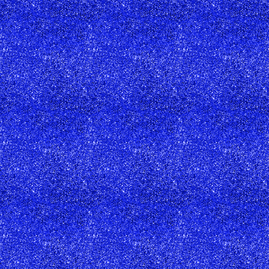 A seamless pattern with a vibrant blue reminiscent of the EconoGlitter Vinyl by Quick Transfers. Its glittery effect offers a shiny, dynamic look similar to stars or party confetti, adding durable elegance akin to Glitter Heat Transfer Vinyl.