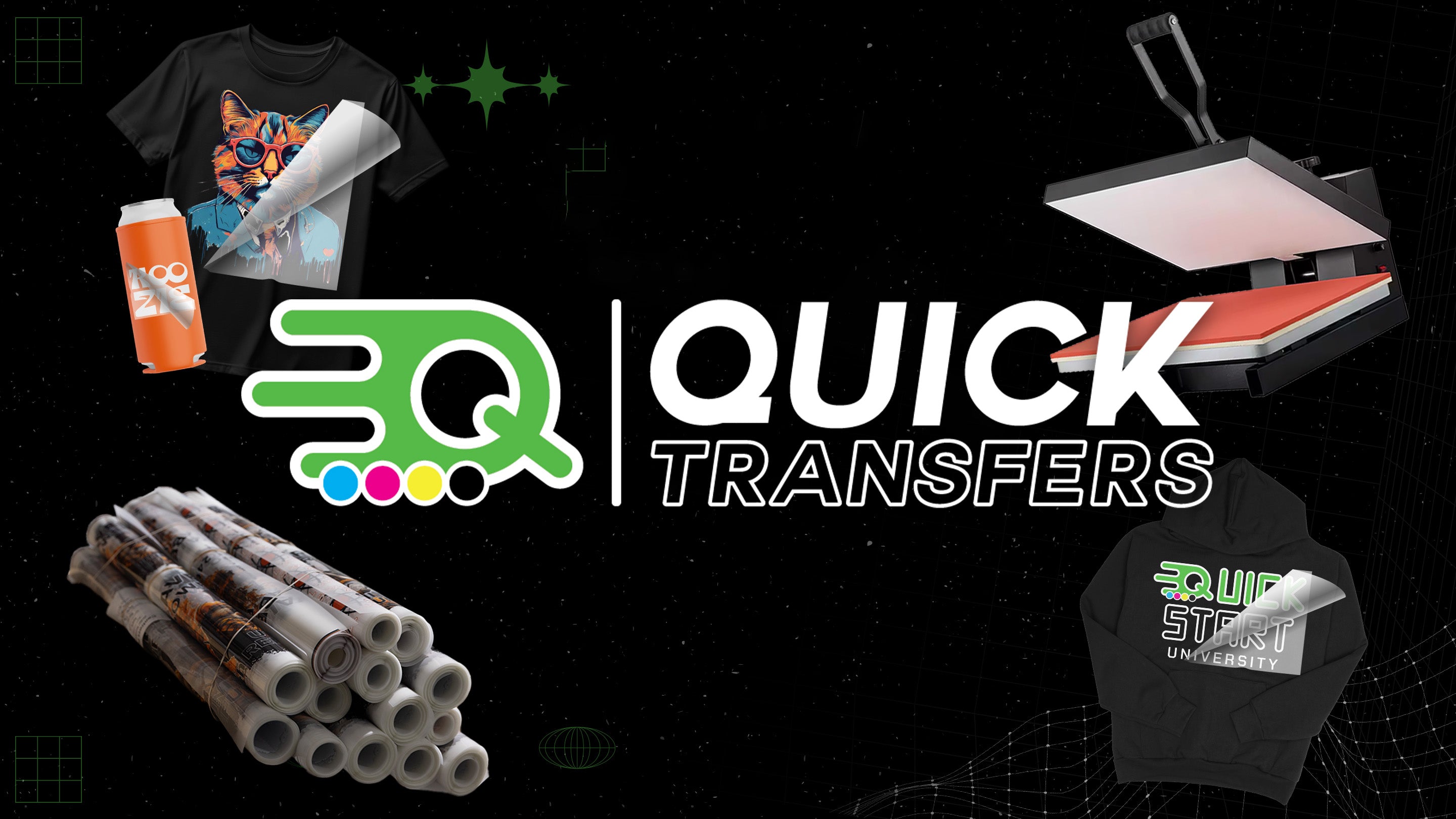 Custom DTF Transfers, Direct-to-Film Printing, DTF Printed T Shirts
– Quick Transfers