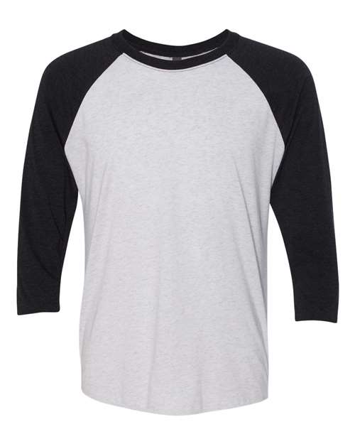 Vintage Black Sleeves/ Heather White Body