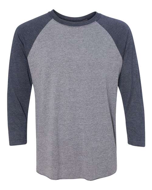 Vintage Navy Sleeves/ Premium Heather Body