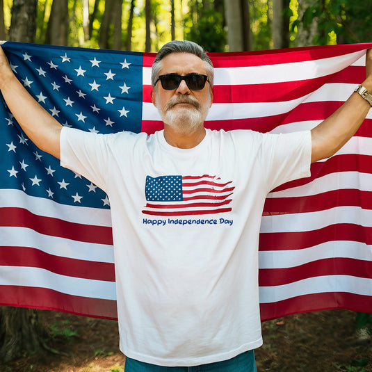 Custom designs people actually want to wear on the Fourth.