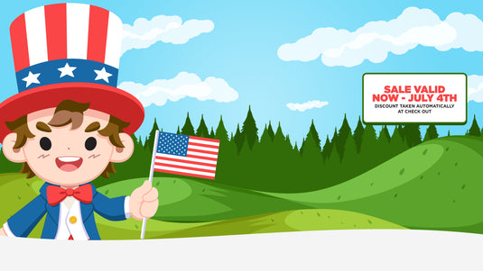 Receive 25% off for 250 Years of Freedom