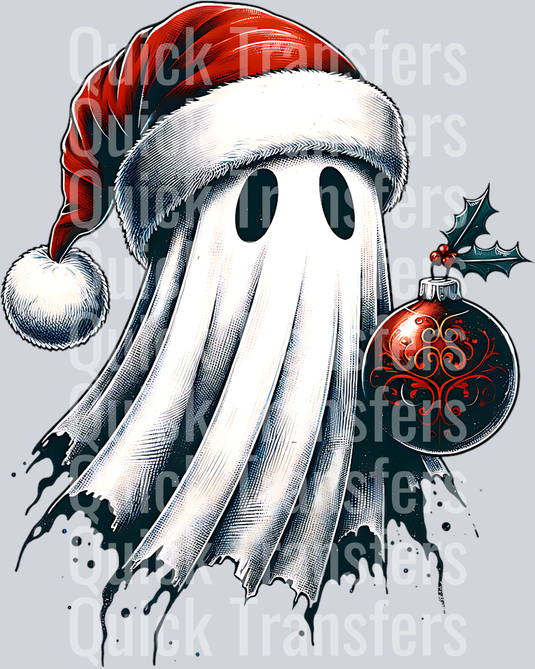 GHOST SANTA CLIPART 2