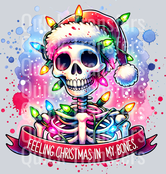FEELING CHRISTMAS IN MY BONES PNG