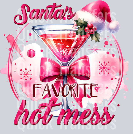 SANTAS FAVORITE HOT MESS PNG