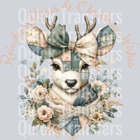 REINDEER KISSES AND CHRISTMAS WISHES