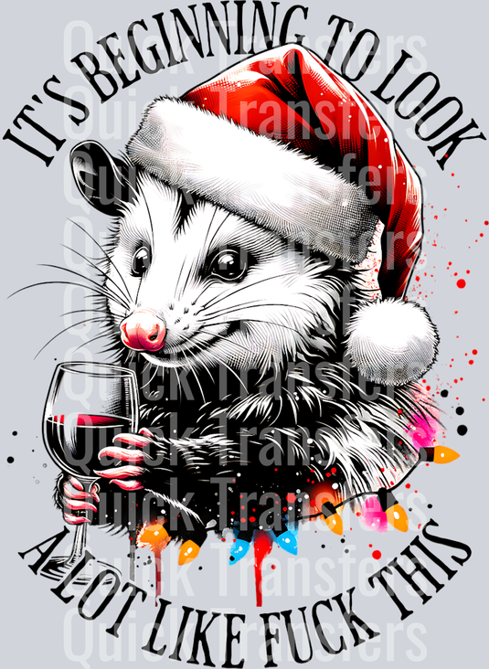 ITS BEGINNING TO LOOK A LOT LIKE FUCK THIS OPOSSUM PNG