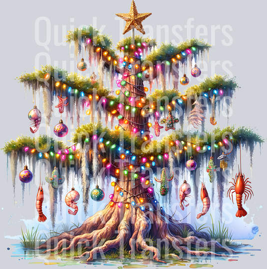 CHRISTMAS TREE IN THE SWAMP