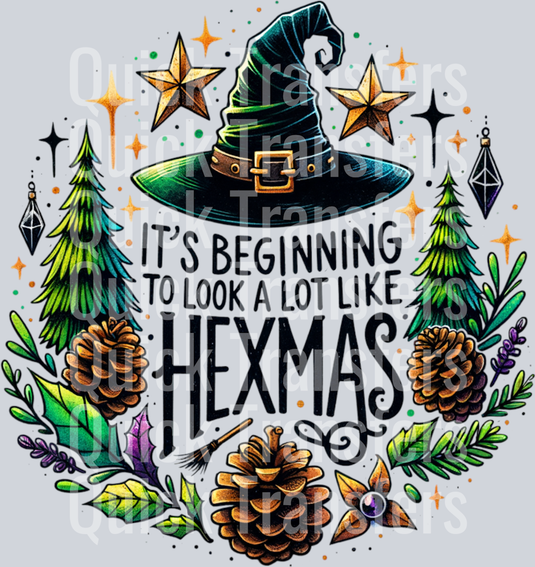 ITS BEGINNING TO LOOK A LOT LIKE HEXMAS WATERCOLOR