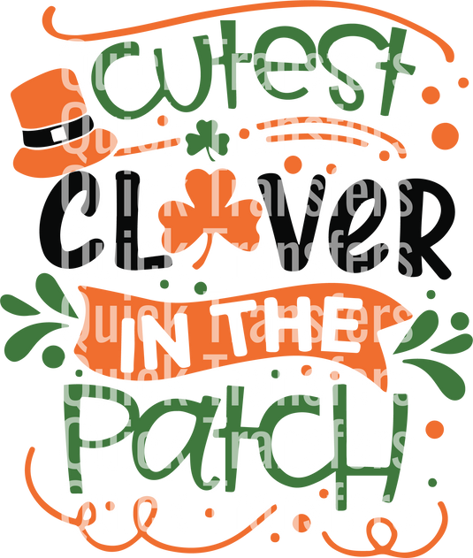 The image showcases the phrase "Quick Transfers" from the brand of the same name, artistically repeated with overlapping text in a green and orange decorative style featuring swirls and dots.