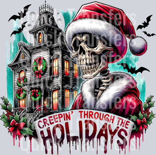 CREEPIN THROUGH THE HOLIDAYS SKELETON