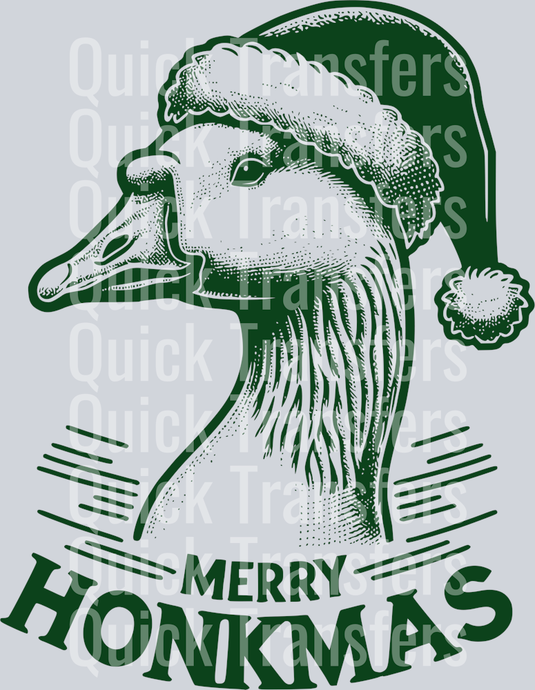 MERRY HONKMAS GREEN DESIGN