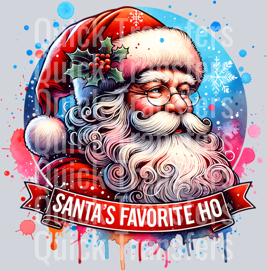 SANTAS FAVORITE HO CLASSIC SANTA PNG