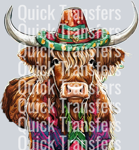 Cinco De Mayo Highland Cow Sublimation (15).png