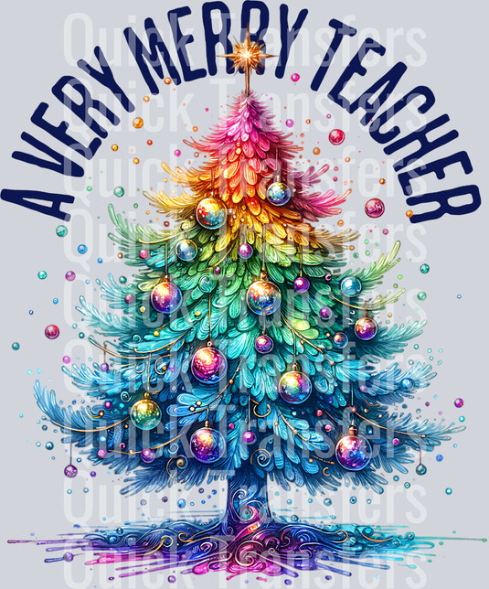 A VERY MERRY TEACHER PNG