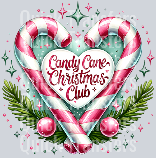 CANDY CANE CHRISTMAS CLUB PNG