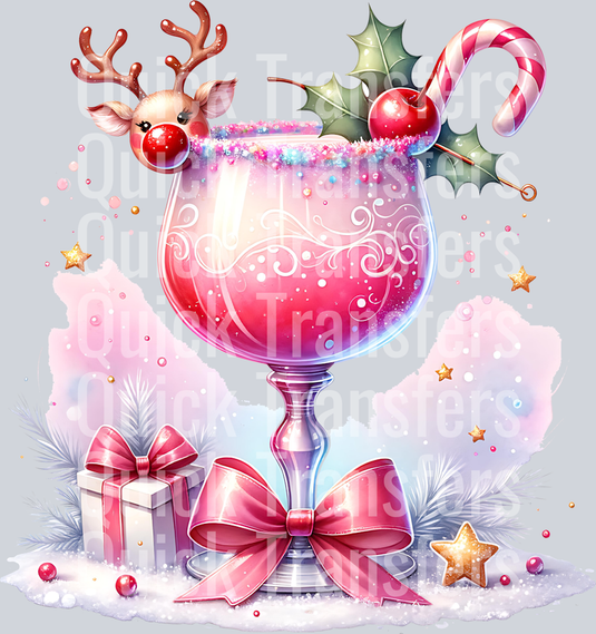 CHRISTMAS COCKTAIL 2 CLIPART