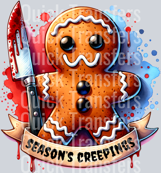 SEASONS CREEPINGS GINGERBREAD PNG