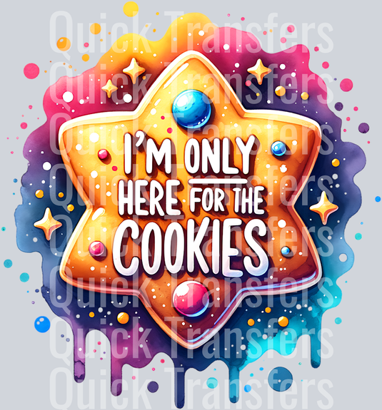 IM ONLY HERE FOR THE COOKIES STAR COOKIE PNG